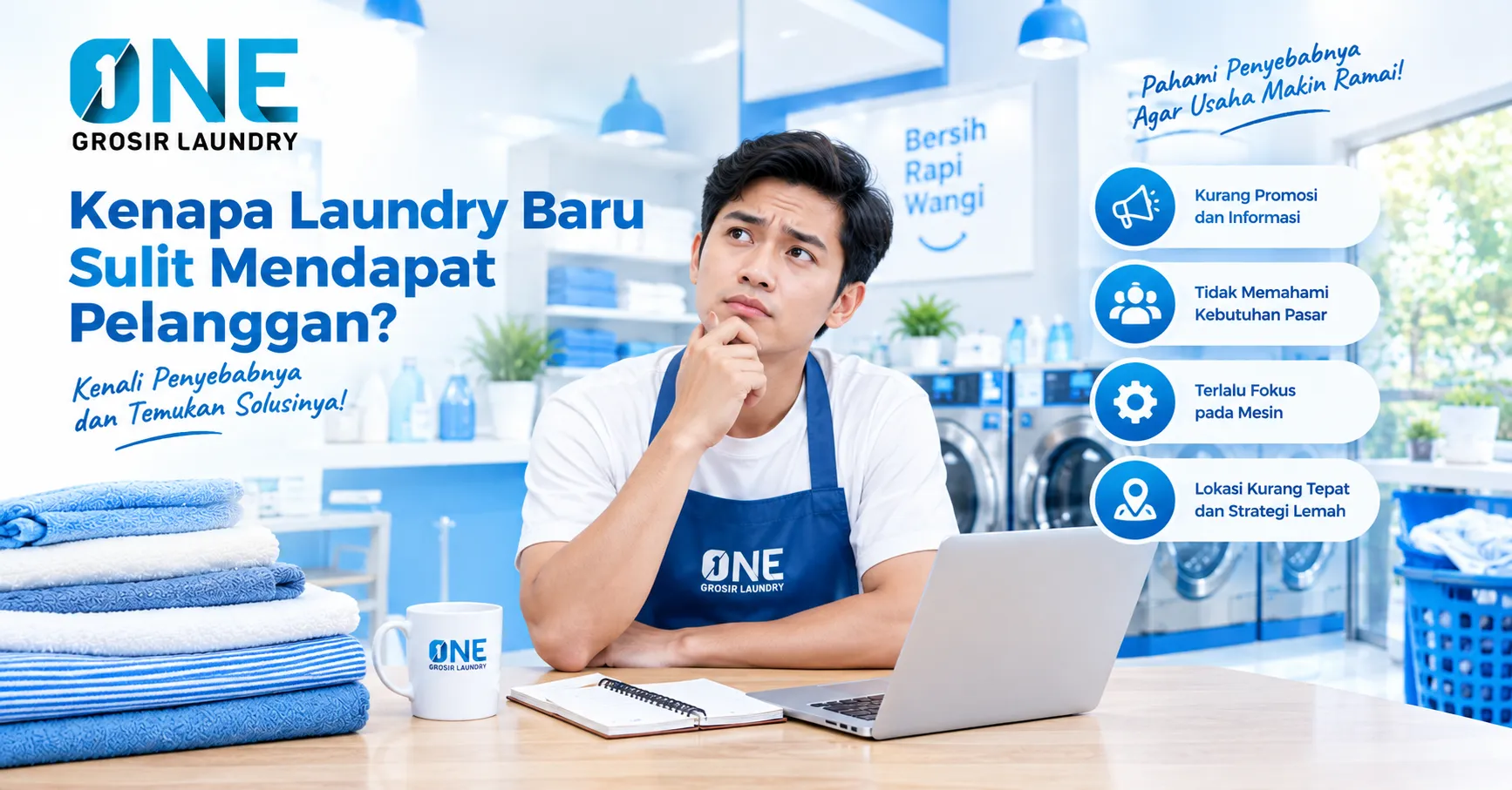 Kenapa Laundry Baru Sulit Mendapat Pelanggan?
